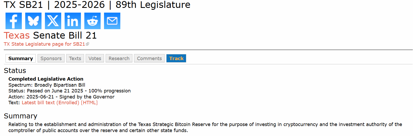 德克萨斯州推出比特币储备基金Official Launch of the Bitcoin Reserve Fund in Texas